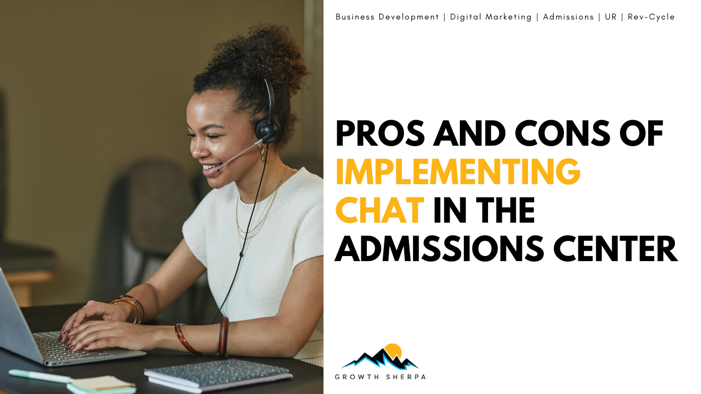 You are currently viewing The Pros and Cons of Implementing Chat in the Admissions Center of a Drug Rehab Facility