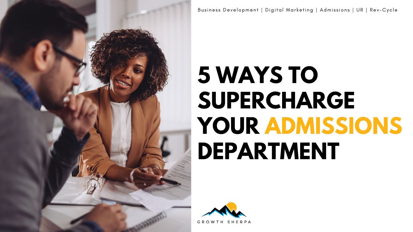 Read more about the article 5 Ways to Supercharge Your Admissions Department